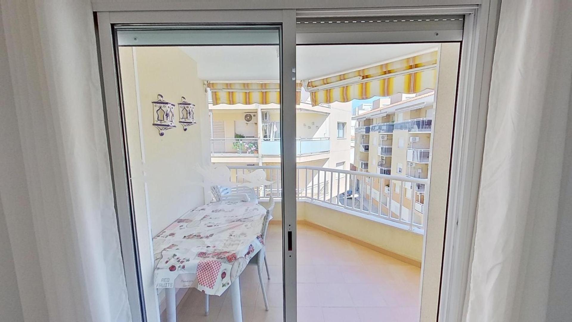 Apartamento Vistas Al Mar, Segunda Linea 3 Habitaciones Sant Carlos de la Ràpita エクステリア 写真