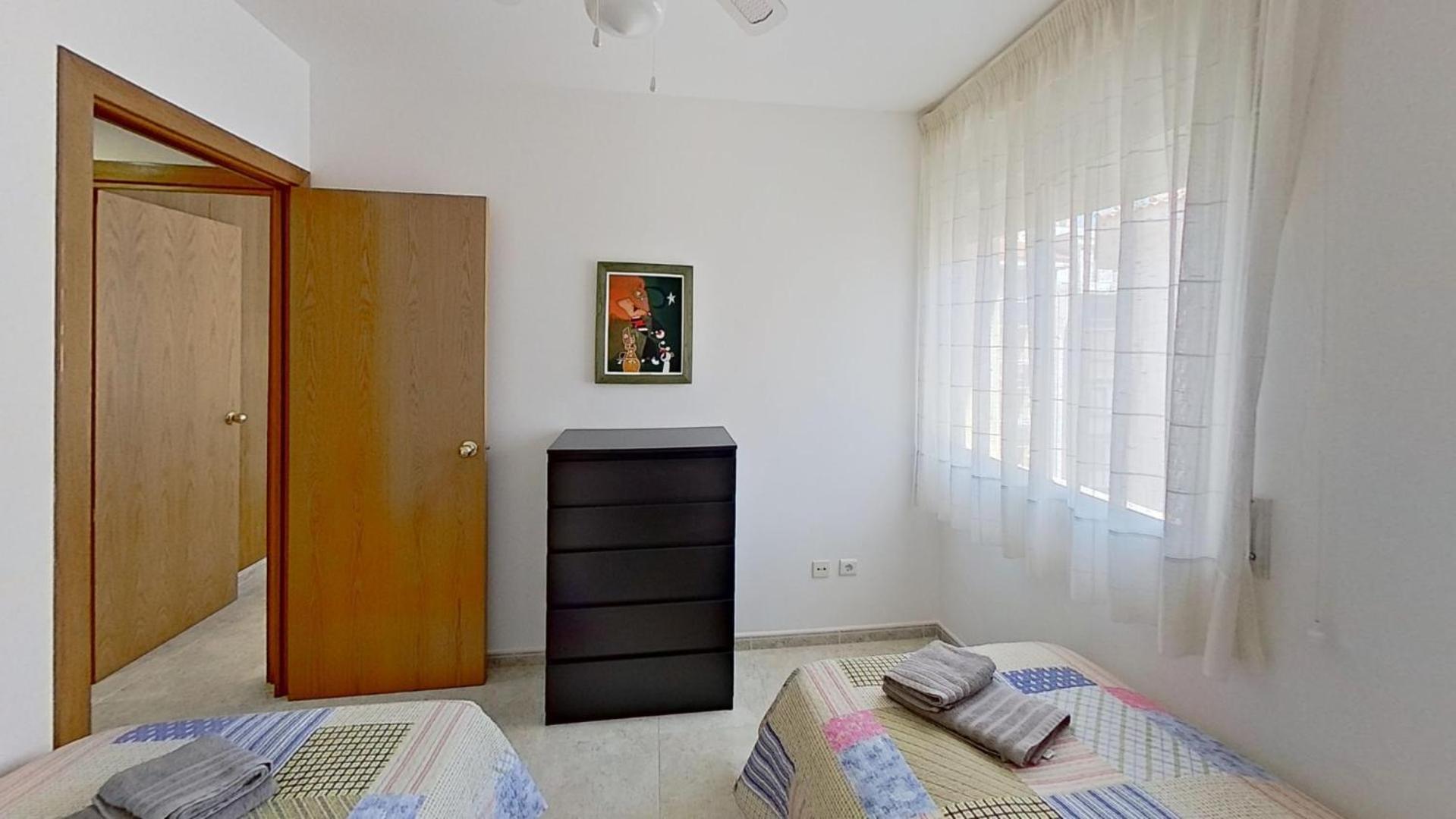 Apartamento Vistas Al Mar, Segunda Linea 3 Habitaciones Sant Carlos de la Ràpita エクステリア 写真