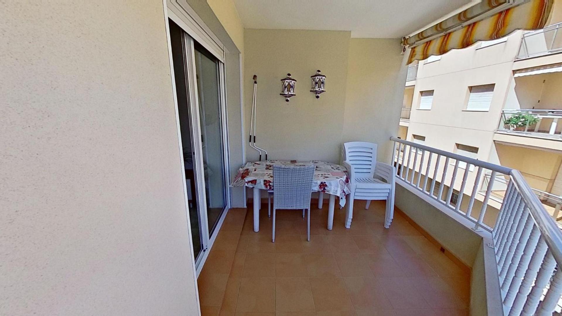 Apartamento Vistas Al Mar, Segunda Linea 3 Habitaciones Sant Carlos de la Ràpita エクステリア 写真